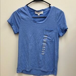 Hippie Rose Blue Short Sleeve T-Shirt